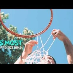 Franklin Sports White 12-Loop Basketball Net -Outlet Track N Hook Store hqdefault 57 22 2