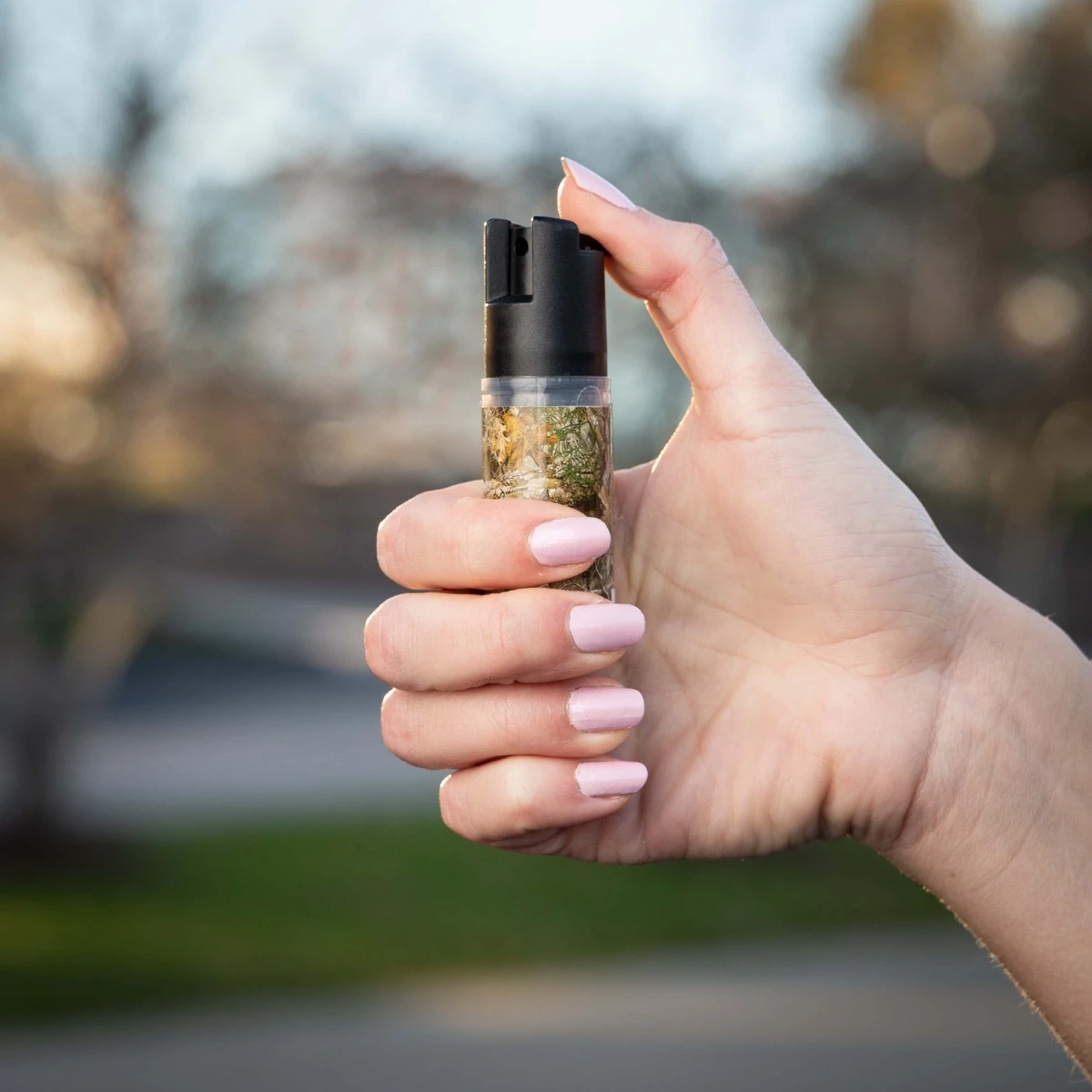 SABRE Realtree Edge Camouflage Pepper Spray with Key Ring 5 SABRE Realtree Edge Camouflage Pepper Spray with Key Ring - Image 3