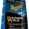 Meguiars Boat/RV Cleaner Wax - Liquid -Outlet Track N Hook Store m5016 cleanerwax 10x10 1