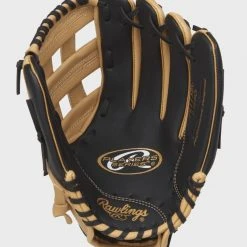Rawlings PL115BC Players 11.5 in Baseball/Softball Glove - Youth -Outlet Track N Hook Store pl115bc 06 players series 3 1 1