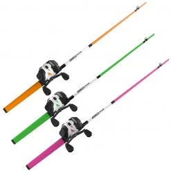 Zebco Roam Spooled 10lb Spincast Fishing Rod + Reel Combo