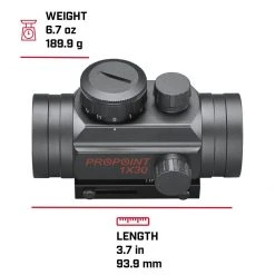 Tasco ProPoint 1x30mm Fixed Magnification Red Dot Sight -Outlet Track N Hook Store trd130t reddot context 2 dimension 84478.1621901131 1 2
